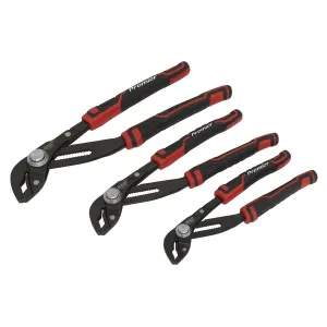 Sealey Premier Water Pump Pliers Set 3pc Quick Release