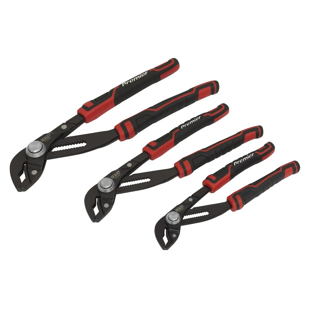 Sealey Premier Water Pump Pliers Set 3pc Quick Release