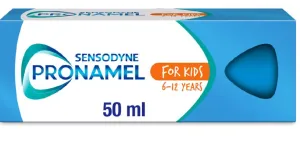 Sensodyne comfortable children's toothpaste 6-12 years old Pronamel Enamel Care Kids ToothPaste for Children 6-12 Years 50ml