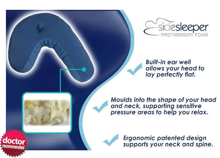Side Sleeper Pro Memory Foam