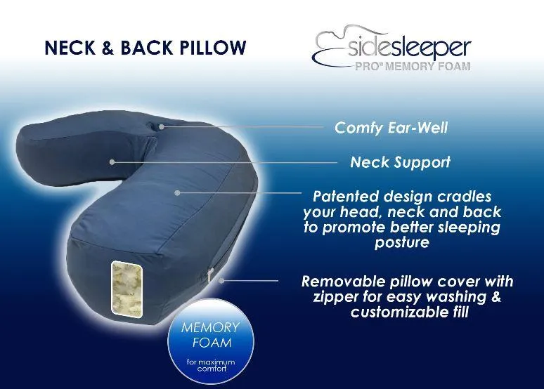 Side Sleeper Pro Memory Foam
