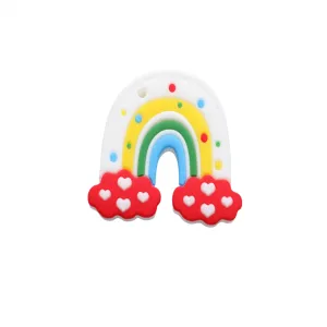Silicone Rainbow and Clouds Teether