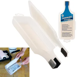 Silverline 12-75mm Paint Brush Cover Decorating Airtight Seal Storage