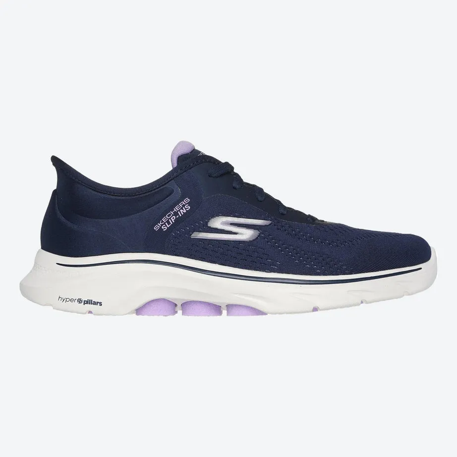 Skechers 125233 Slip-ins Go Walk 7 Valin Sneakers für Damen mit weiter Passform