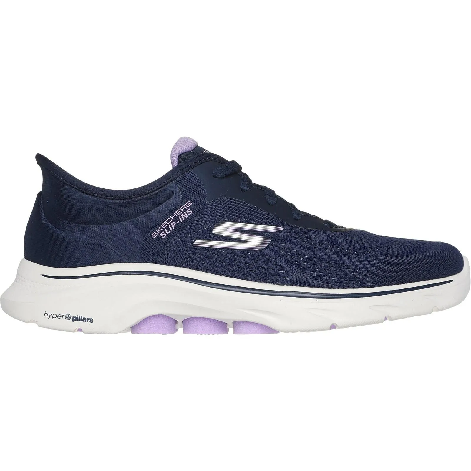 Skechers 125233 Slip-ins Go Walk 7 Valin Sneakers für Damen mit weiter Passform
