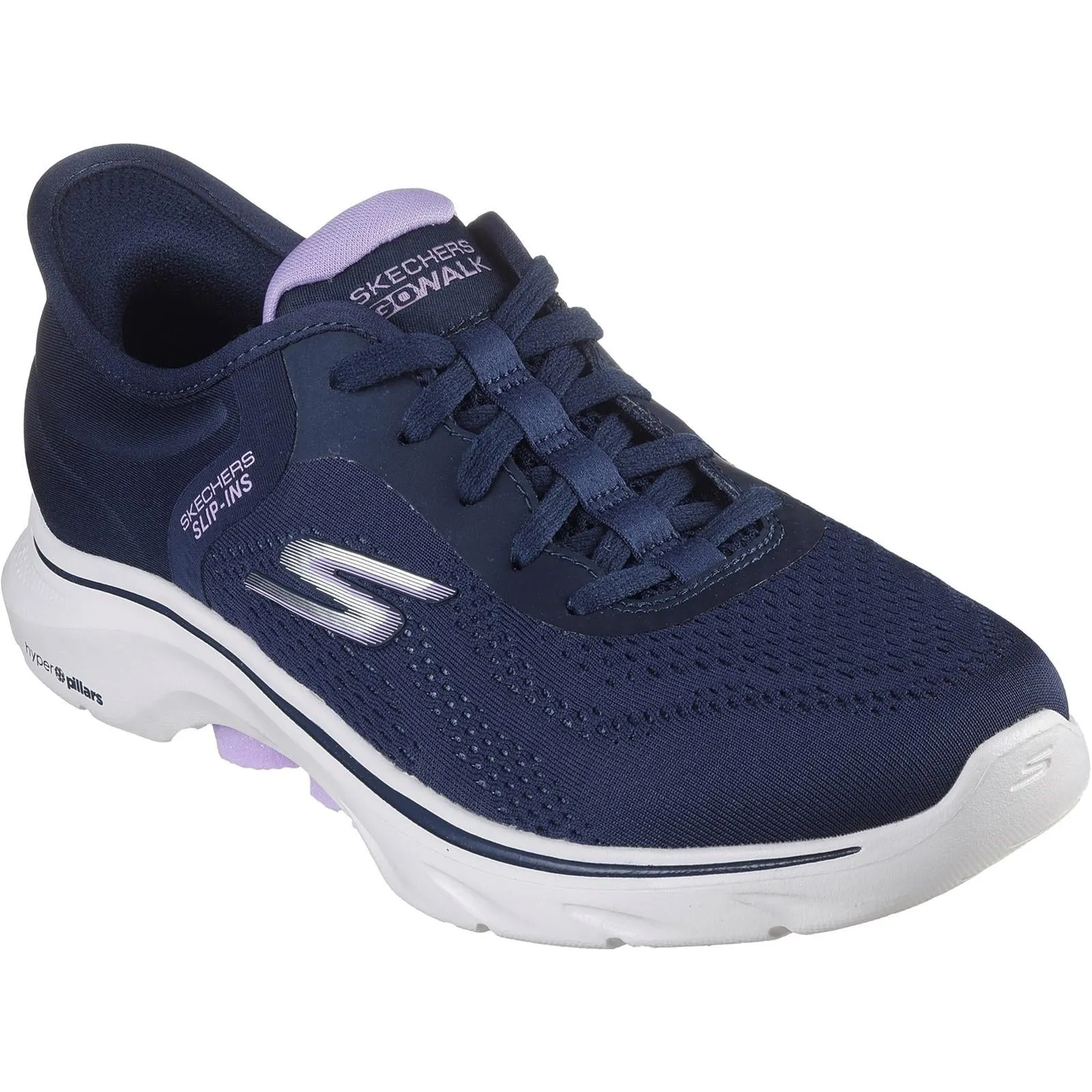Skechers 125233 Slip-ins Go Walk 7 Valin Sneakers für Damen mit weiter Passform