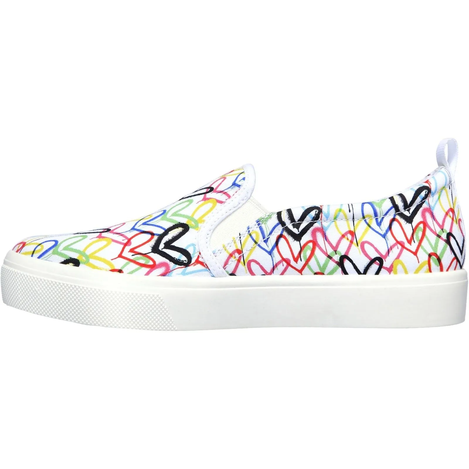 Skechers 155503 Poppy Drippin Love Slipper für Damen in weiter Passform