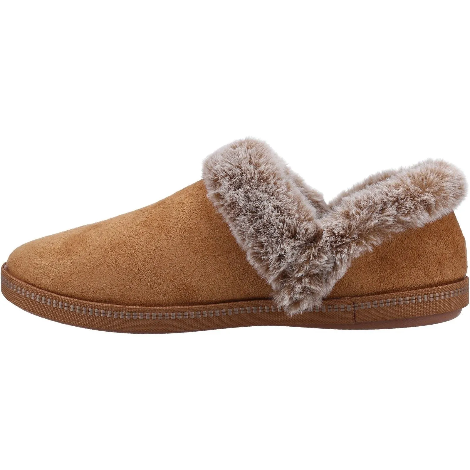 Skechers 167219 Cozy Campfire Fresh Toast Hausschuhe für Damen in weiter Passform