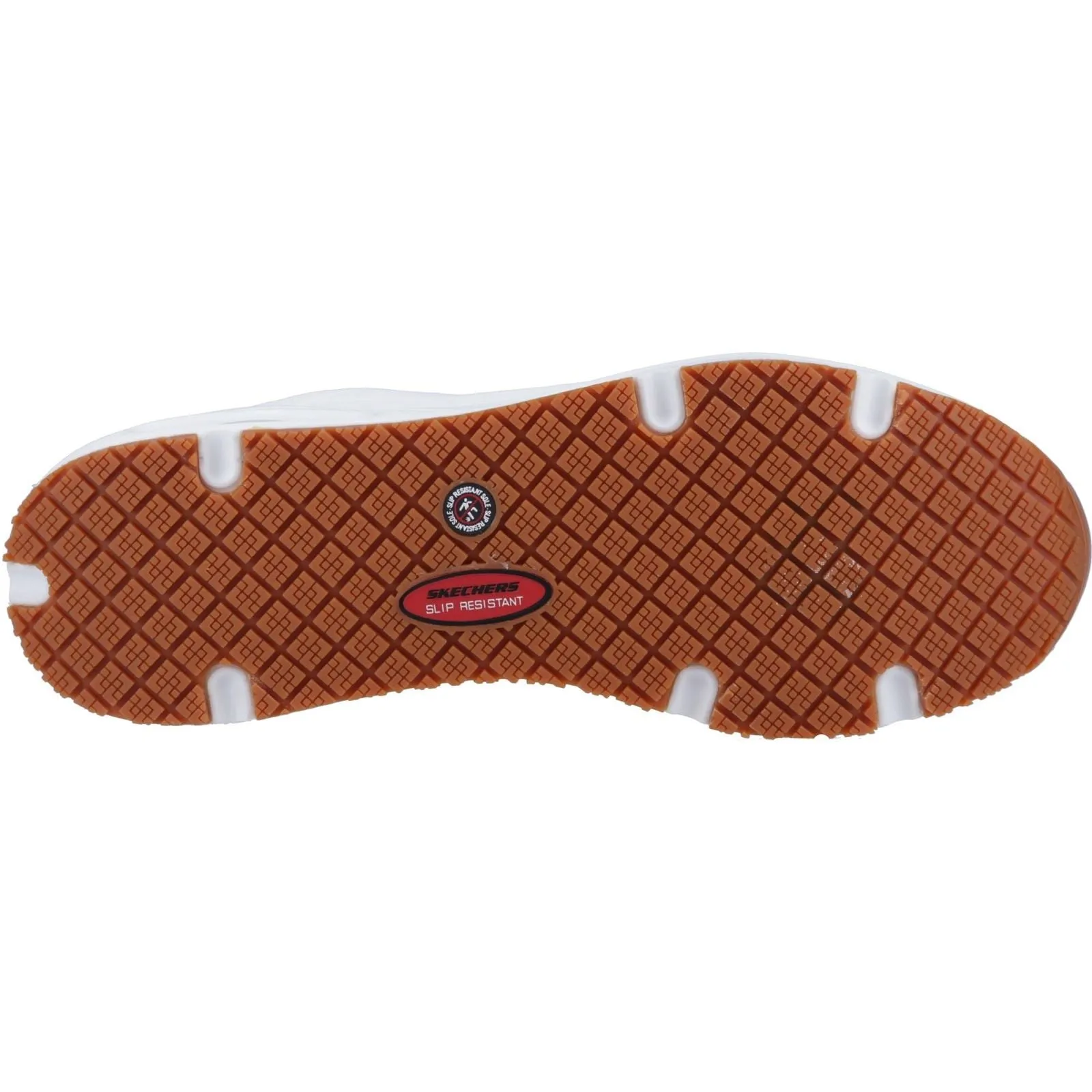 Skechers 200054EC Uno SR Sneakers für Herren, weite Passform, Weiß