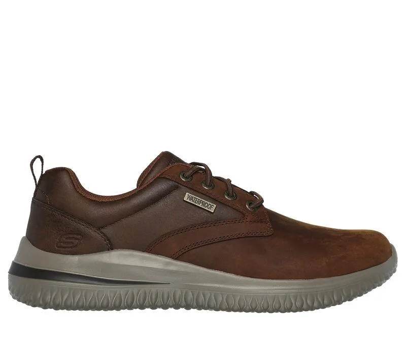 Skechers 210661 Delson 3.0 Glavine Walking-Sneaker für Herren mit weiter Passform