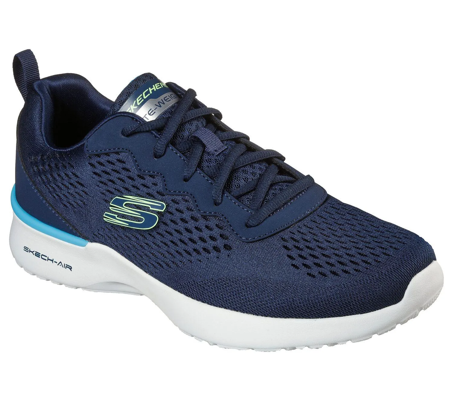 Skechers 232291 Air Dynamight Tuned Up Walking-Sneaker für Herren in weiter Passform