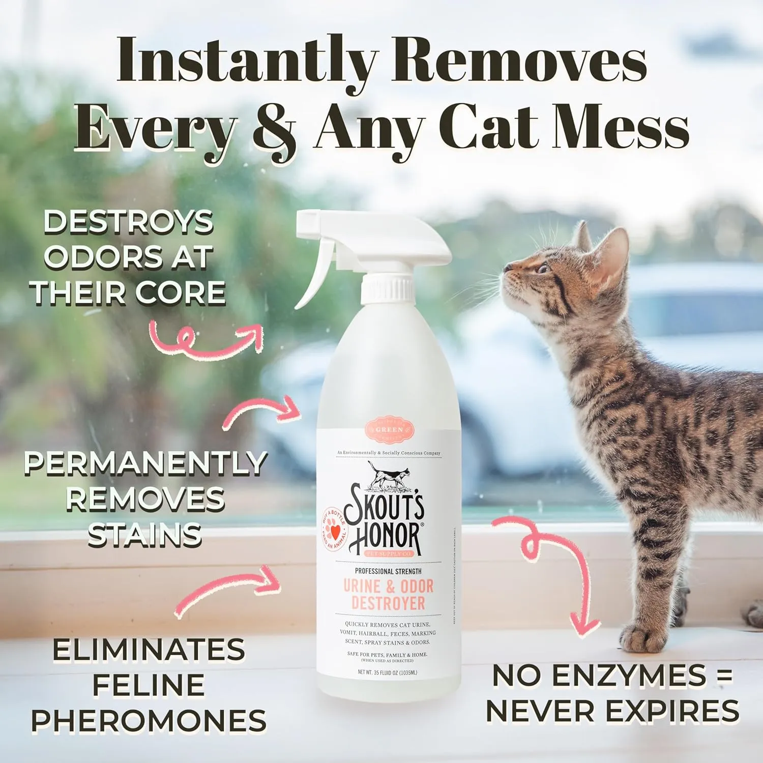 Skout's Honor - Cat Urine Destroyer - 35 oz