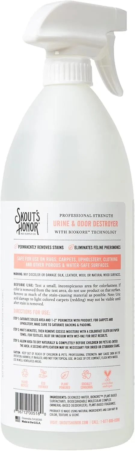 Skout's Honor - Cat Urine Destroyer - 35 oz