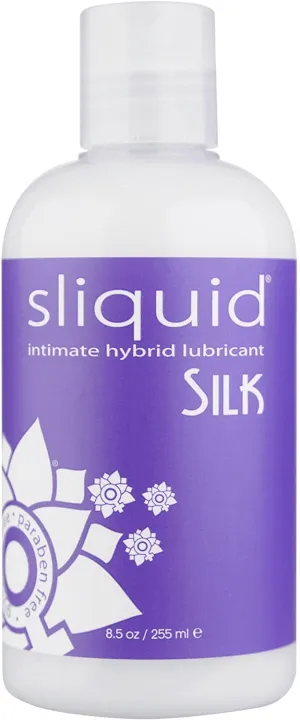 Sliquid Silk Hybrid Intimate Lubricant (8.5 oz)