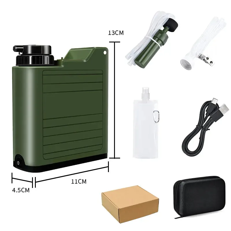 Solar-Powered Water Purification System – Clean Water, Anywhere