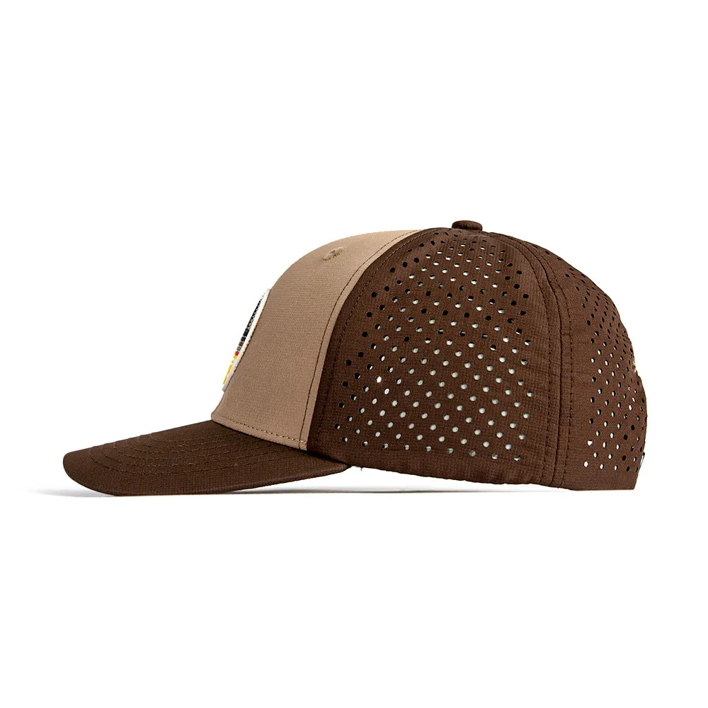 Special Edition Performance Snapback | California Bear | Brown-Khaki PreOrder