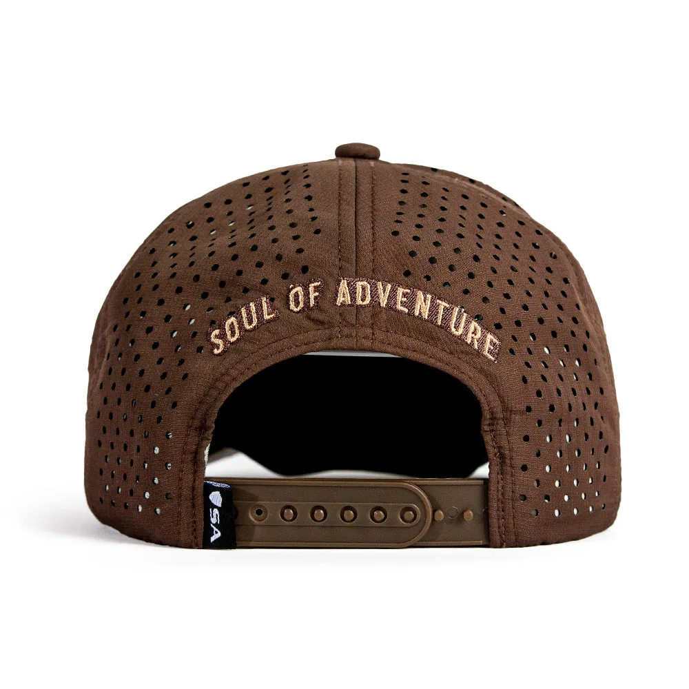 Special Edition Performance Snapback | California Bear | Brown-Khaki PreOrder