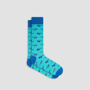 Spectacles Mid-Calf Socks