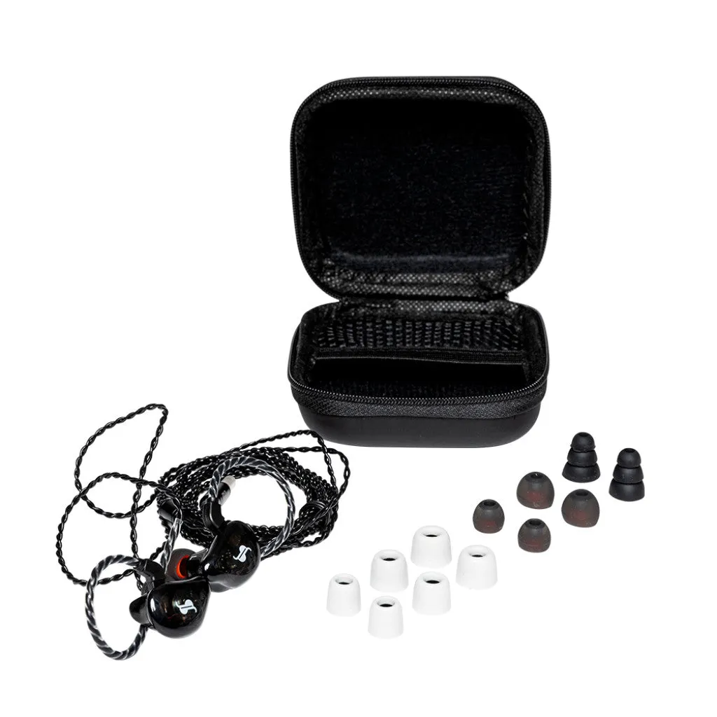 Stagg SPM-235 BK Dual Driver In-ear Stage Monitors (Pair) - Black