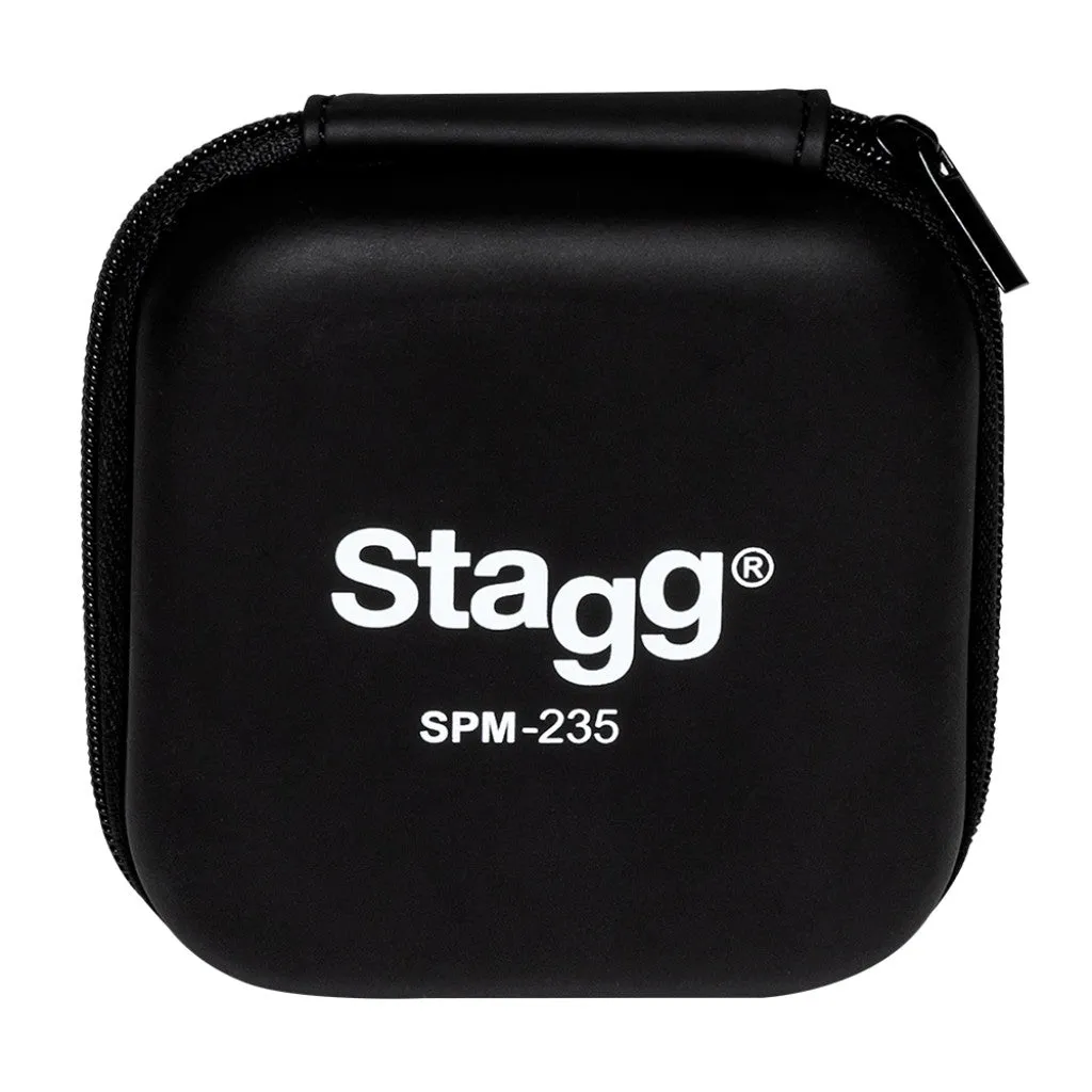 Stagg SPM-235 BK Dual Driver In-ear Stage Monitors (Pair) - Black