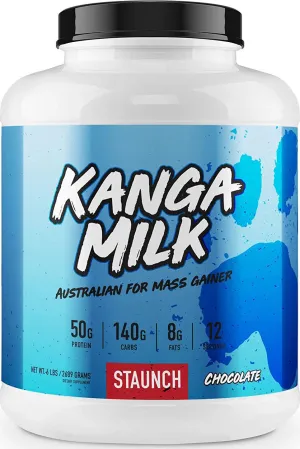 Staunch Kanga Milk (Milk Chocolate) 6LBS - Mass Gainer