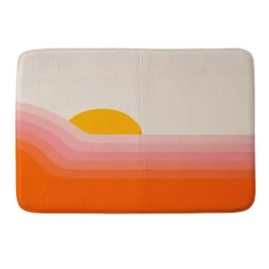 STRAWBERRY DIPPER MEMORY FOAM BATH MAT