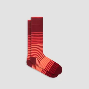 Striped Mid-Calf Socks