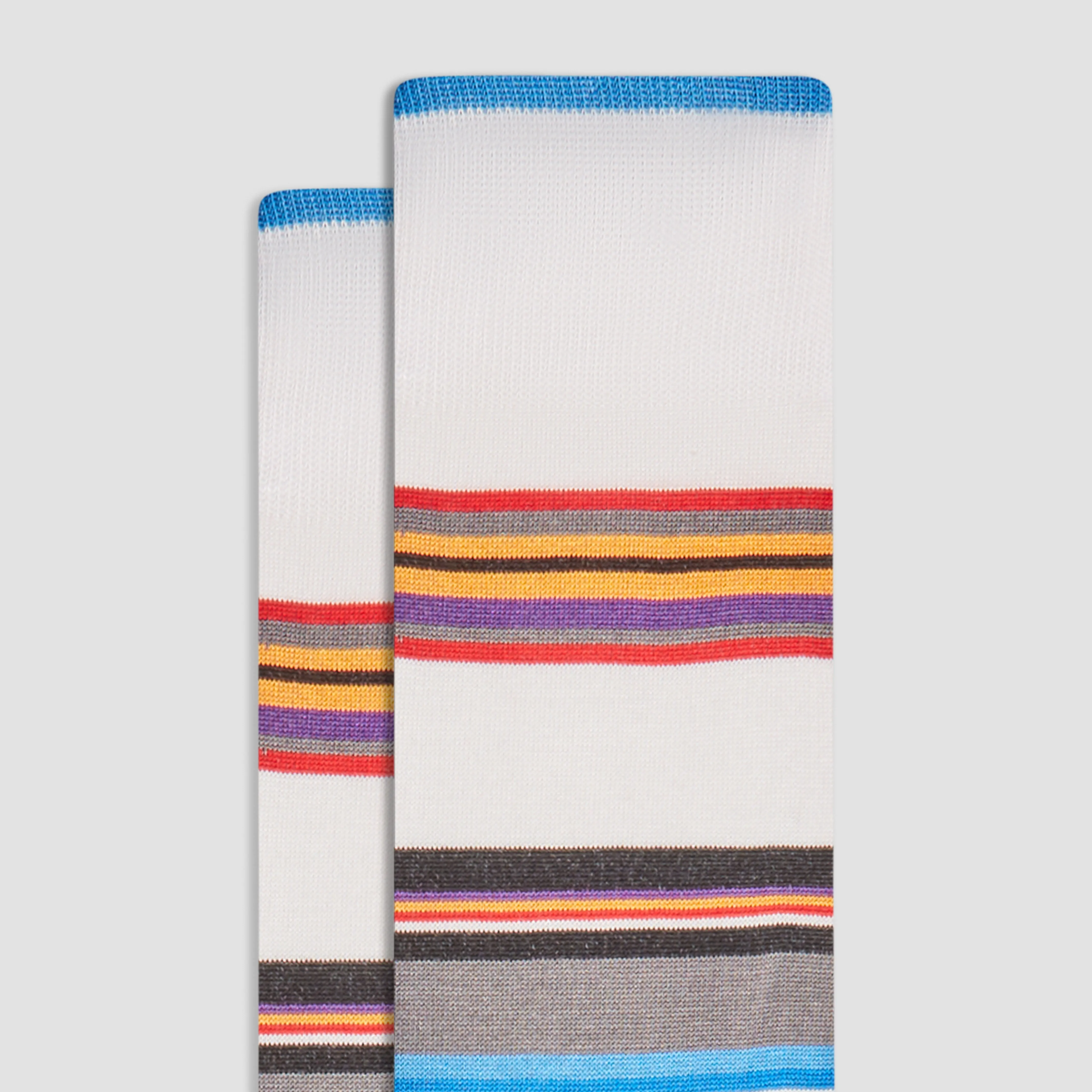 Striped Mid-Calf Socks