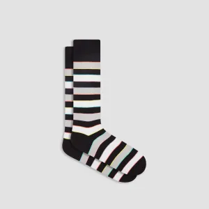 Striped Mid-Calf Socks