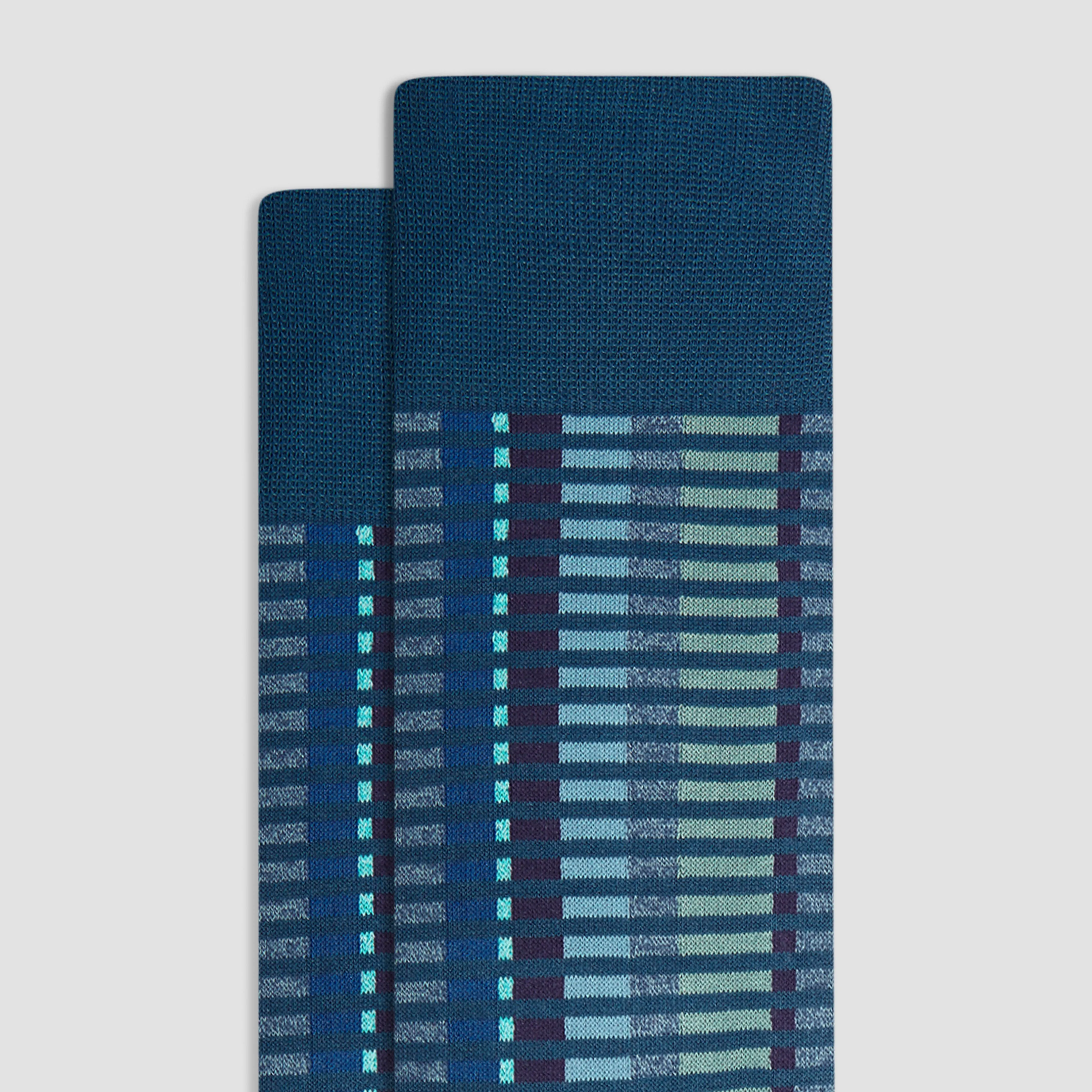 Striped Mid-Calf Socks