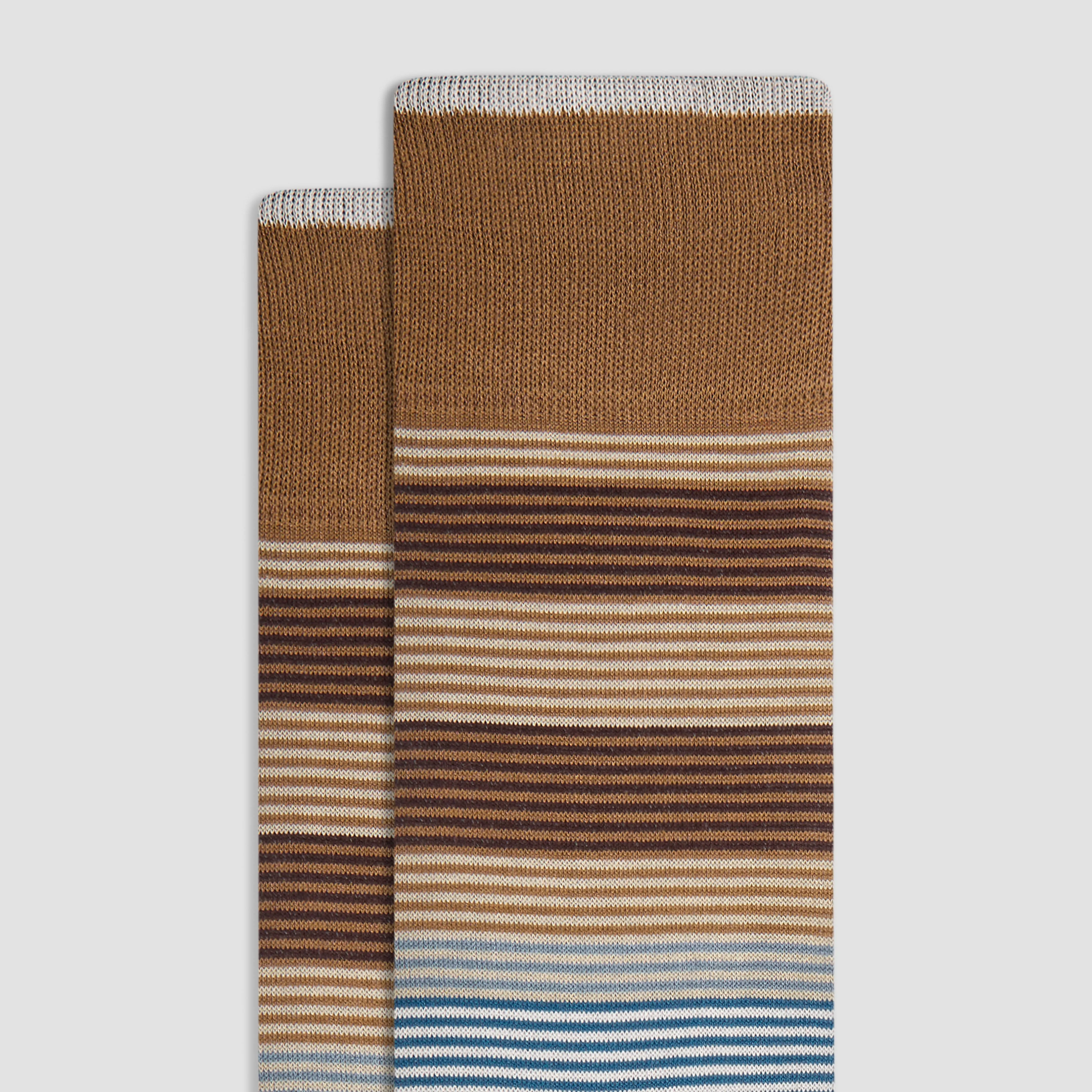 Striped Mid-Calf Socks
