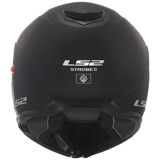 Strobe II Solid Modular Motorcycle Helmet W/ SunShield Matte Black