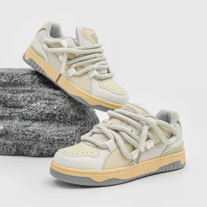 Stylish Men's Niche Platform Shoes - Low-Top, Casual, Fashionable, All-Matching