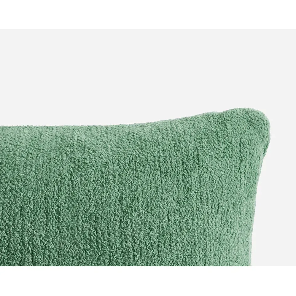 Sunday Citizen Teal Snug Lumbar Pillow 36 x 14