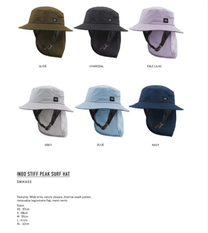 Surf Hat - Indo Stiff Peak Ocean & Earth