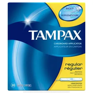 Tampax Cardboard Applicator Unscented Tampons