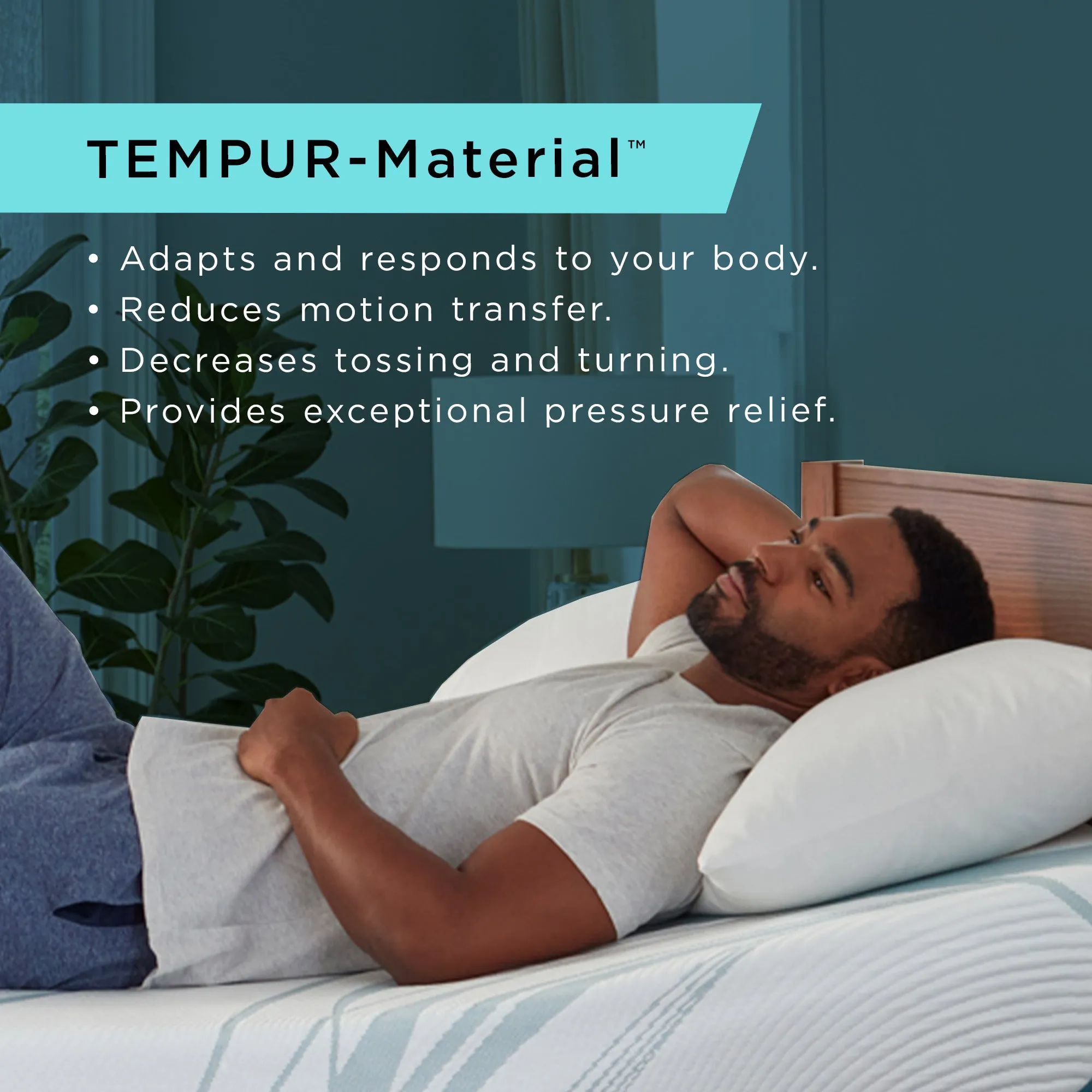 TEMPUR-Adapt® Medium Hybrid by Tempurpedic®