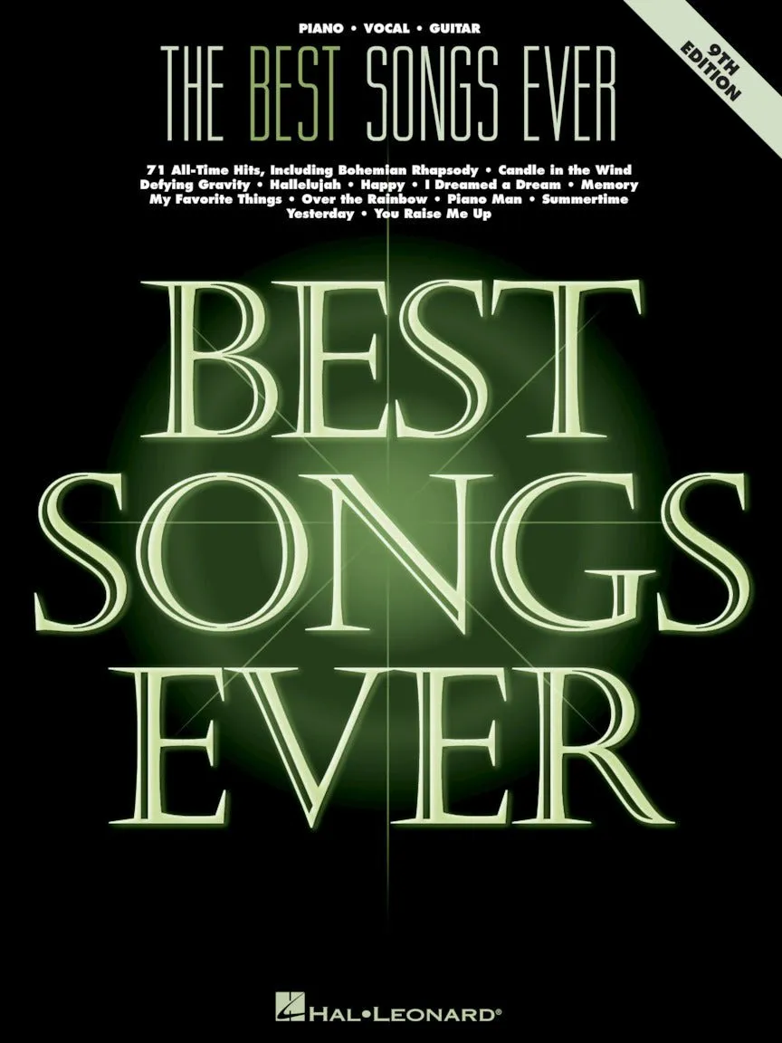 The Best Songs Ever, 9th Edition