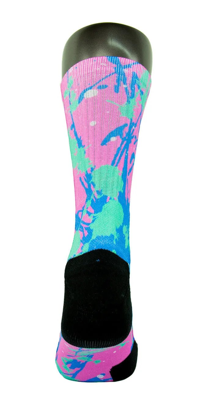 Thyroid Cancer CES Custom Socks