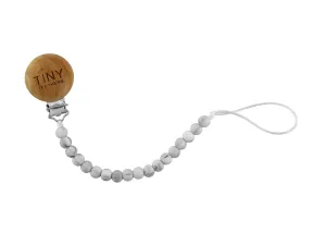 Tiny Teethers Pacifier Clip - Marble