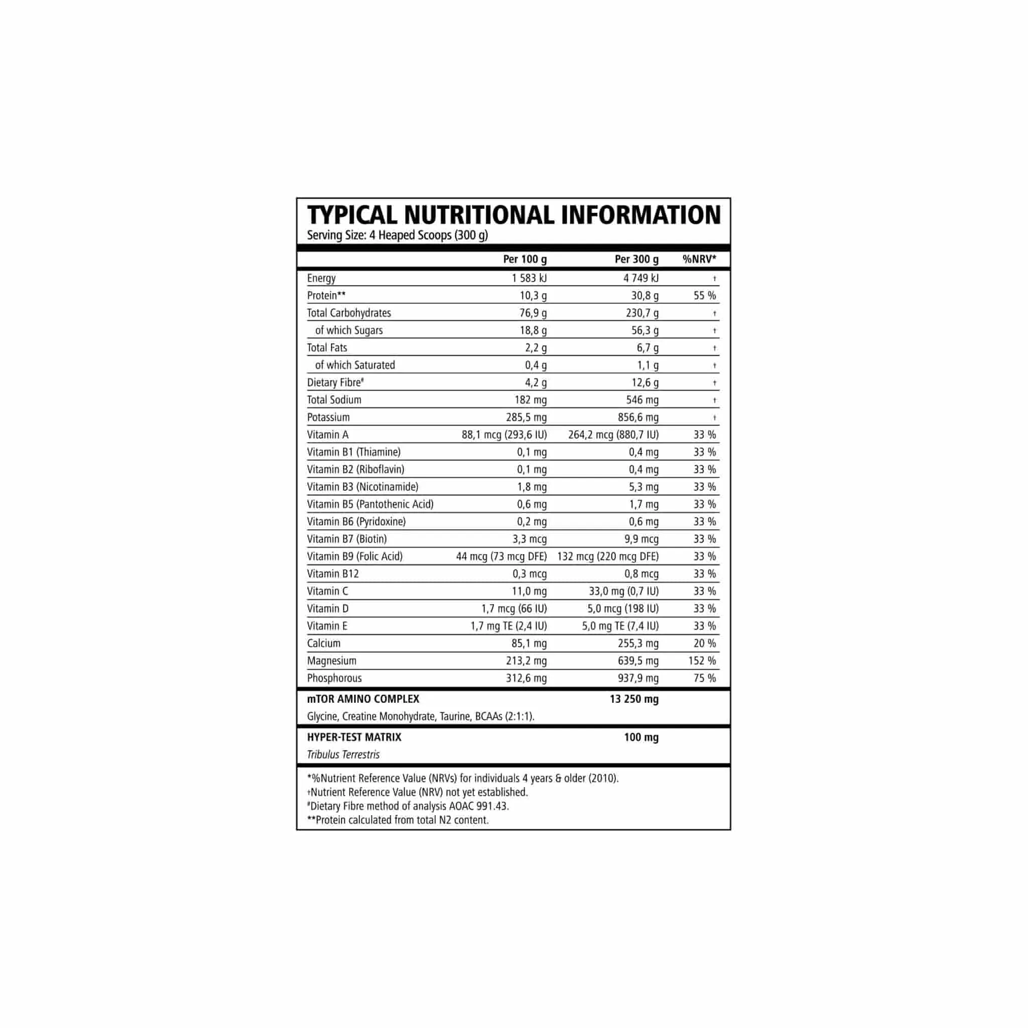 TNT Mercury Hyper Mass 4Kg