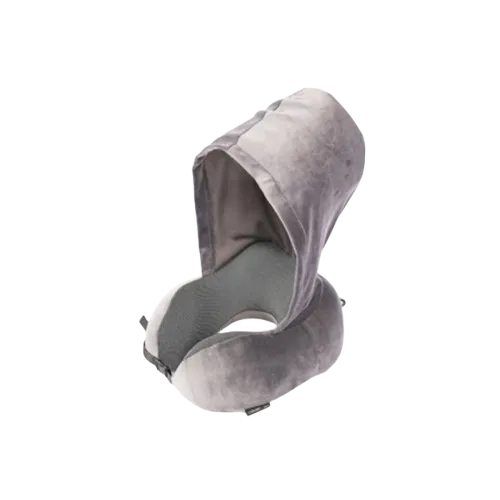 Travelmall- Switzerland Premium Foldable Memory Fam Pillow With Hood