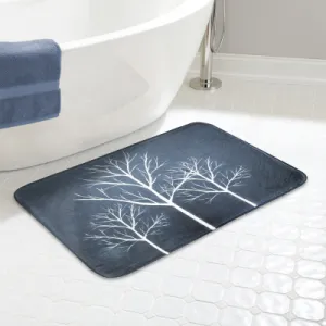 Trees Memory Foam Bathmat