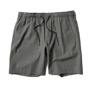 VISSLA HEMP NO SEAMS 18" ELASTIC WALKSHORT VINTAGE GREEN