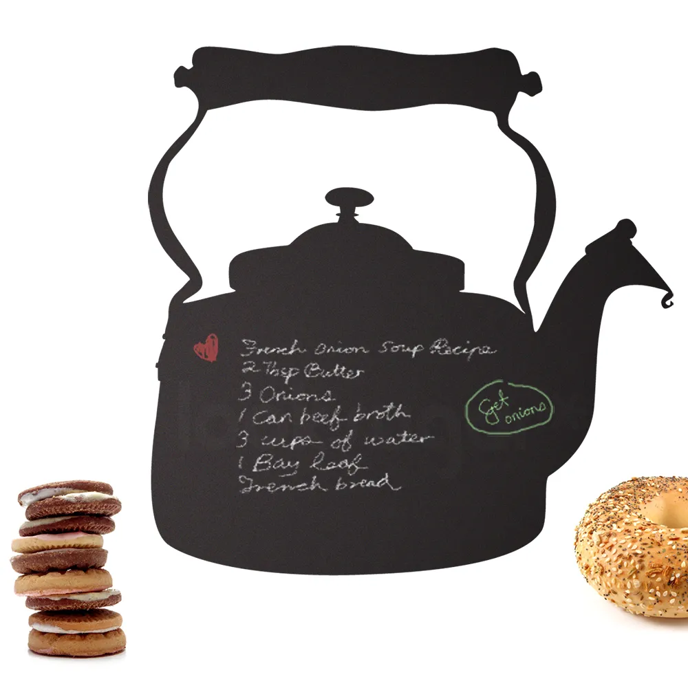 WATER KETTLE CHALKBOARD DECAL / DRY ERASE