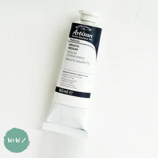 WATER MIXABLE OIL PAINT - Winsor & Newton - ARTISAN -  Impasto Medium 60ml