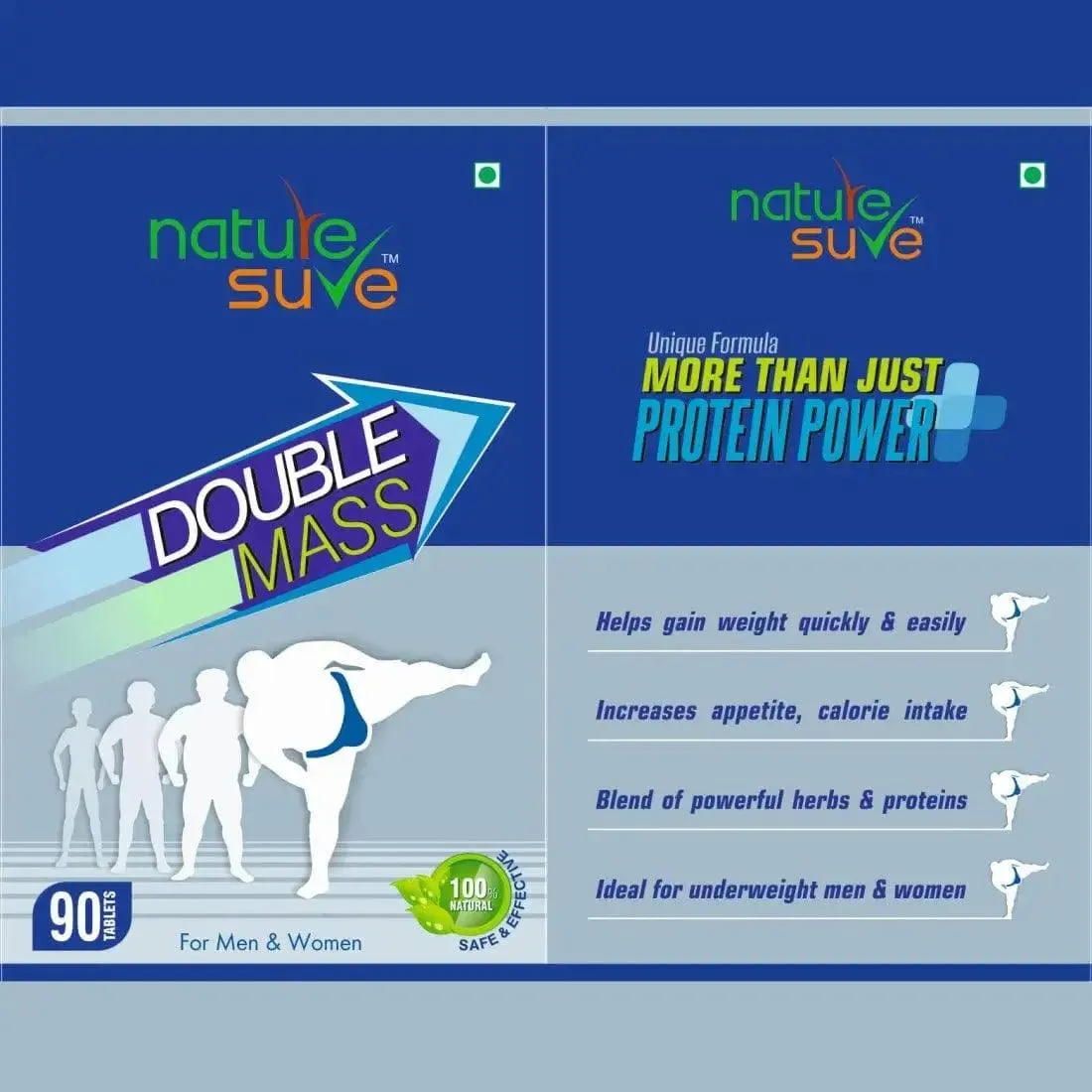 Wholesale | B2B | Bulk Order - Nature Sure Double Mass 126 Packs (90 Tablets Each)