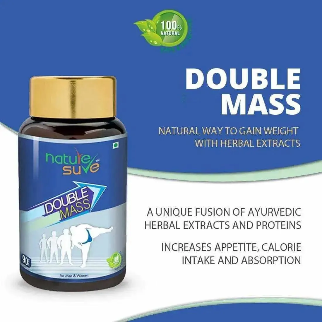 Wholesale | B2B | Bulk Order - Nature Sure Double Mass 126 Packs (90 Tablets Each)