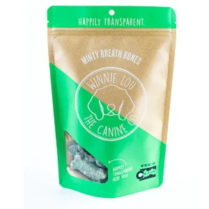 Winnie Lou- Minty Breath Bones - 4oz [May Expiry]