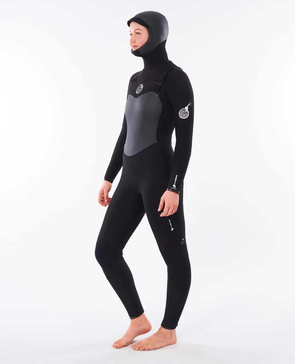 Women's Flashbomb 5/4 Hooded Wetsuit